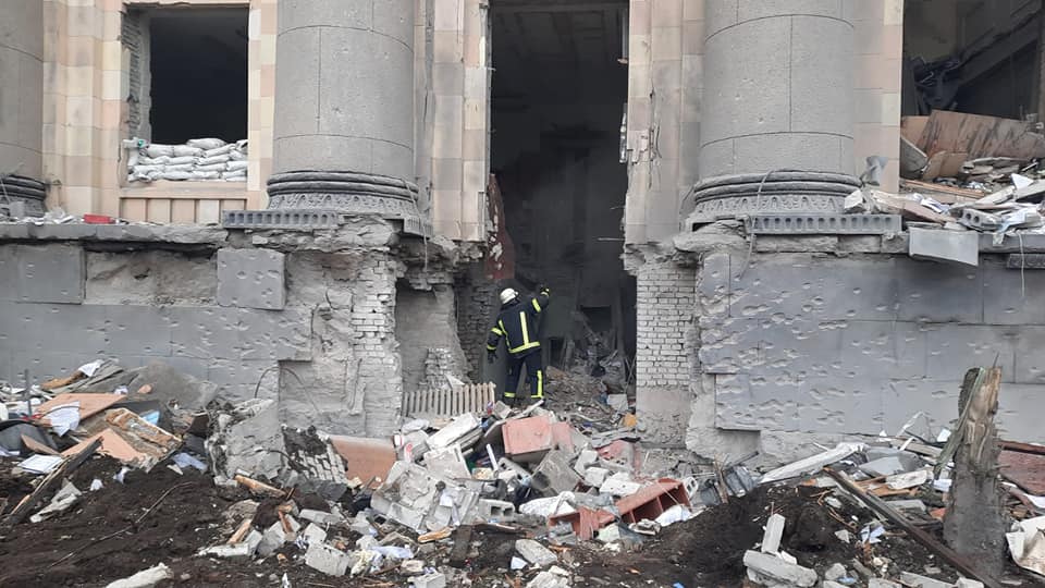 Deaths reported in strikes near Kharkiv and in Krasnodar region